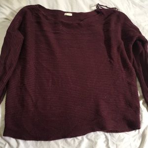 Purple/maroon sweater